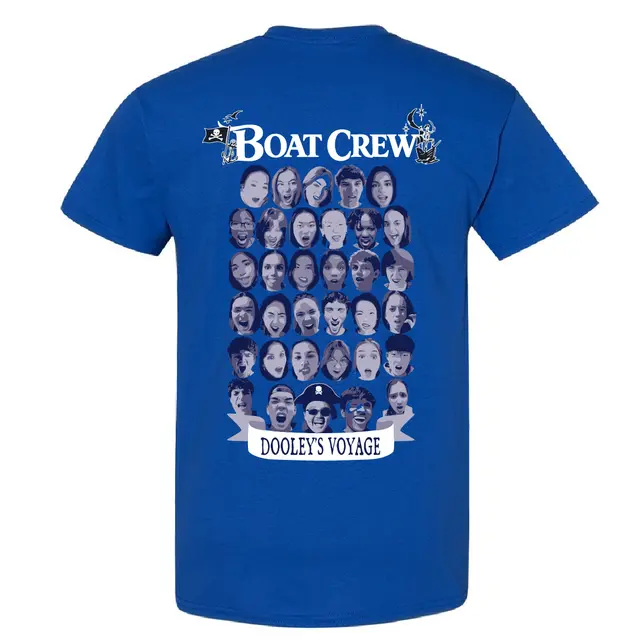Boat Crew Iconic Faces Dooley's Voyage Shirt 2