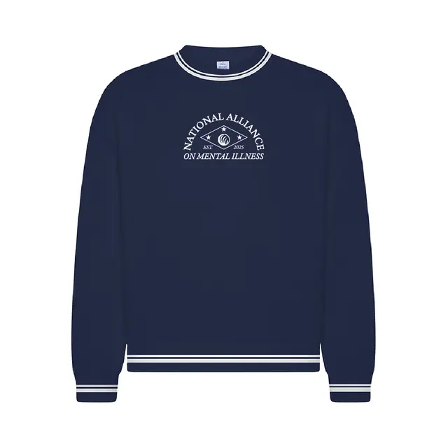 National Alliance on Mental Illness Starry Emblem PR Crewneck 2