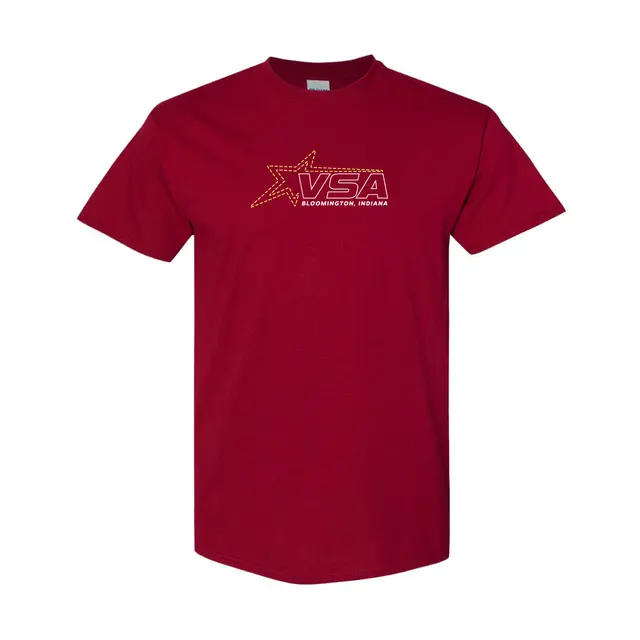 Vietnamese Student Association Star Outline Graphic PR Shirt 2