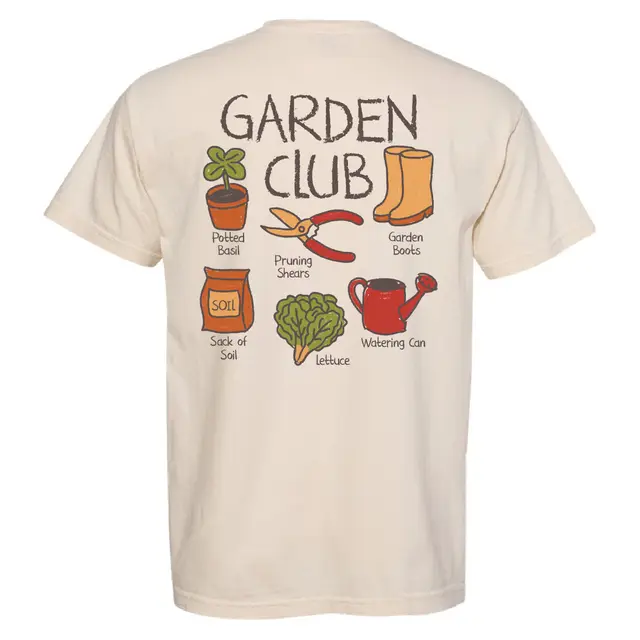 Garden Club Illustrated Tools PR Shirt 2