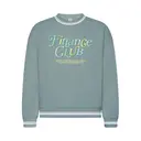 Finance Club Flowing Script Typography PR Crewneck 2