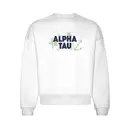 Alpha Sigma Tau Starry Stacked Text PR Sweater 2
