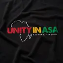 African Student Association Colorful Block Lettering Africa Graphic Crewneck