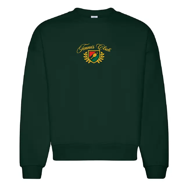 Tennis Club Crest Graphic PR Crewneck 2