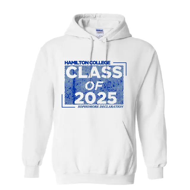 Hamilton College Bold CLASS OF 2025 PR & General Hoodie 2