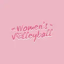 Women's Volleyball Script Text PR Shorts