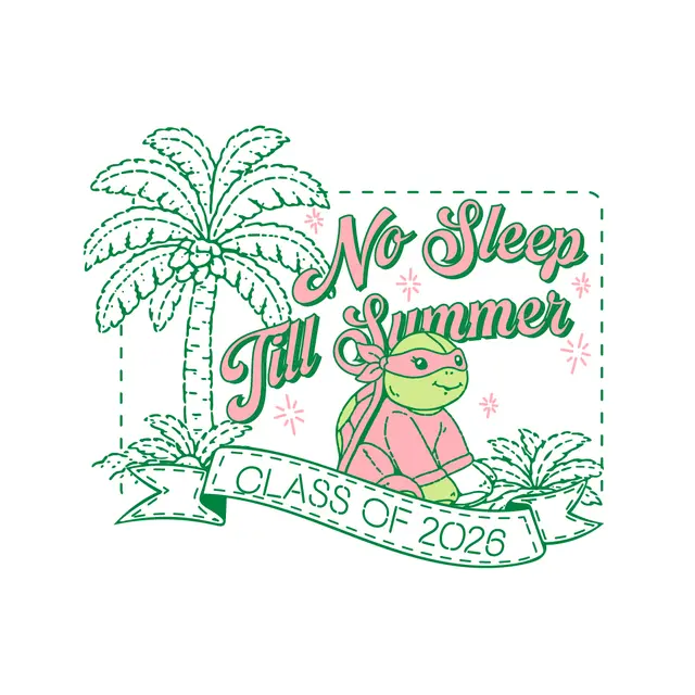 Delta Zeta No Sleep Till Summer Graduation Tank