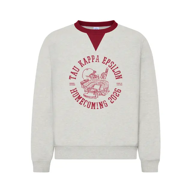 Tau Kappa Epsilon Stadium Illustration Homecoming Sweater 2