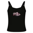 Lambda Delta Sigma Pink Script and Lips PR Tank 2