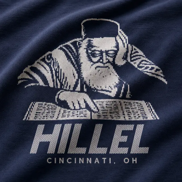 Hillel Scholar Illustration PR Sweater