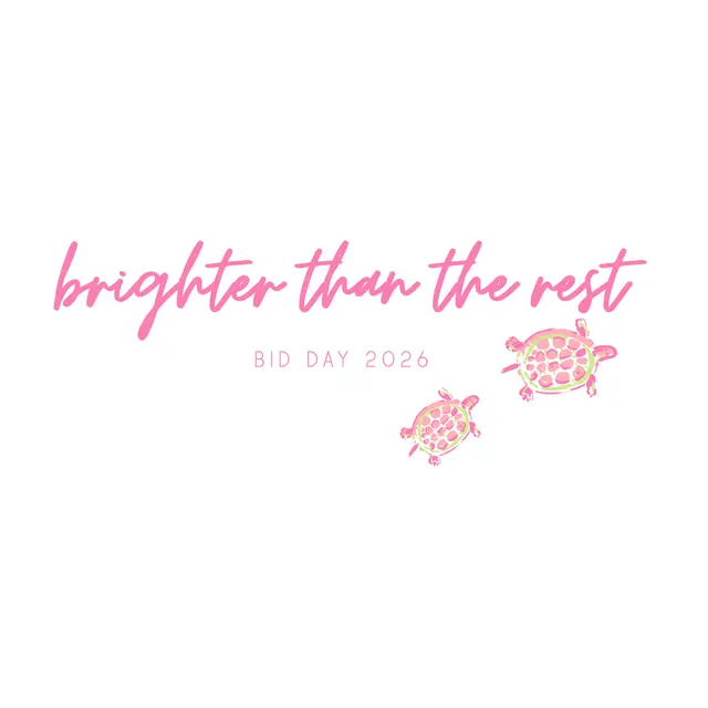 Delta Zeta playful turtle Bid Day Shirt