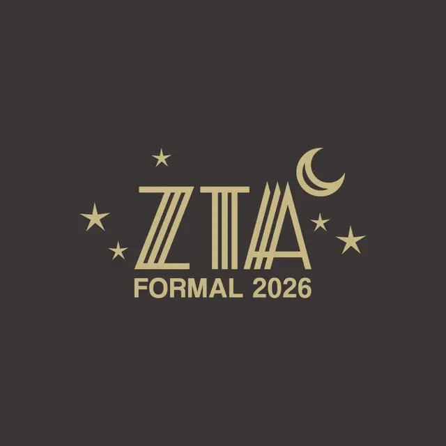 Zeta Tau Alpha Starry Moon Formal Shirt