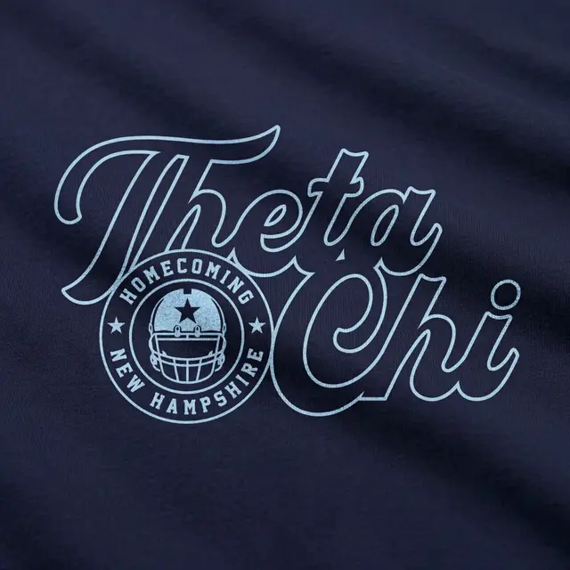 Theta Chi Hand Drawn Lettering Homecoming Hoodie