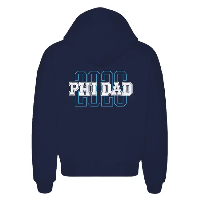 Phi Delta Theta Varsity Block Letter Dad's Weekend Hoodie 2