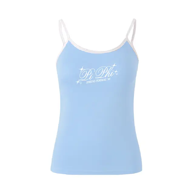 Pi Beta Phi Sparkle Script Spring Formal Tank 2