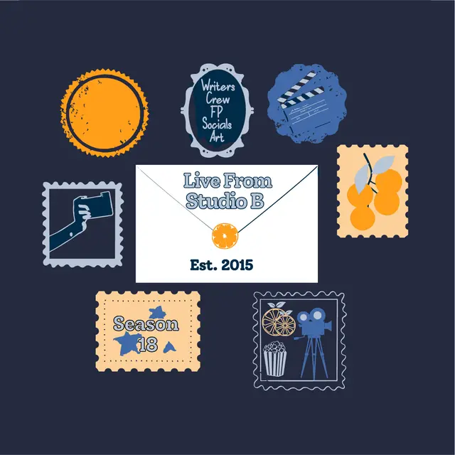 Writers Crew Stamps and Studio B PR Crewneck