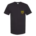 Sigma Alpha Epsilon Texts Shield Design Rush Shirt 2