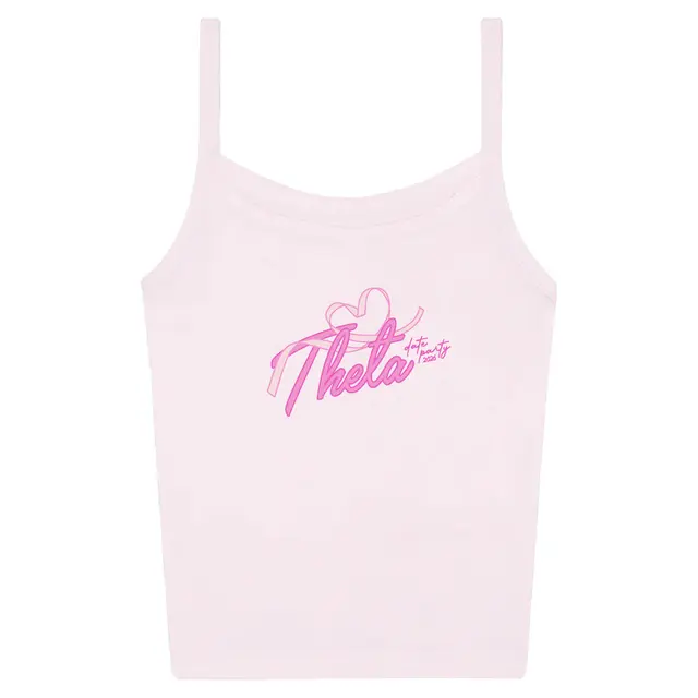 Kappa Alpha Theta Ribbon Heart Date Party Tank 2