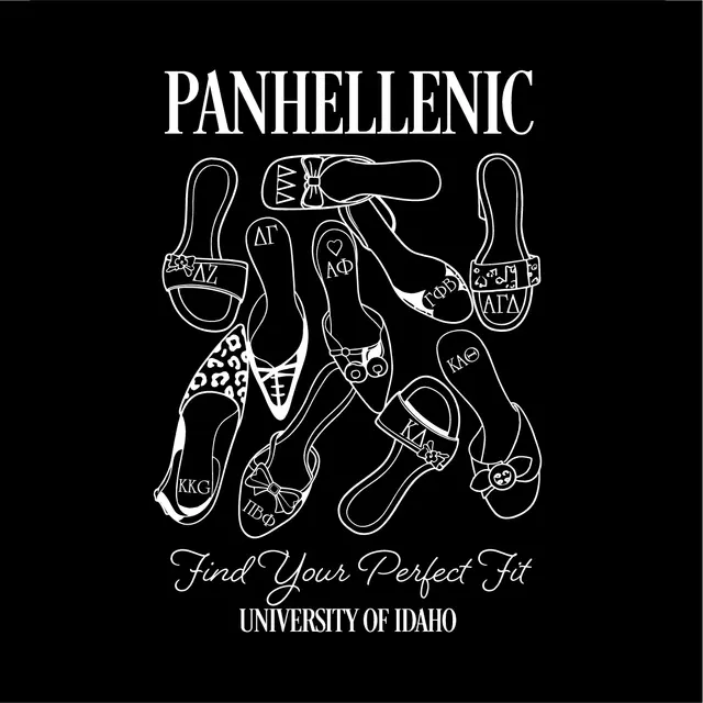 Delta Gamma Stylish Sandal Illustration Rush Shirts