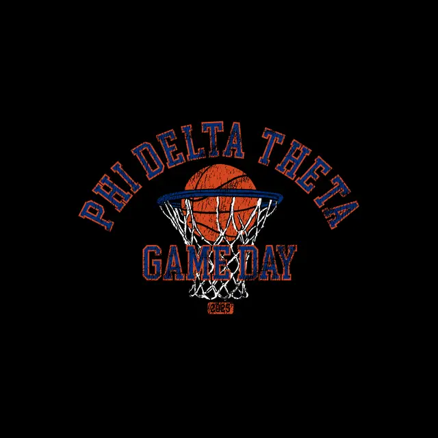 Phi Delta Theta Basketball Hoop Game Day Hoodie