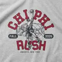 Chi Phi Basketball Dunk Graphic Rush Shirt
