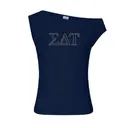 Sigma Delta Tau Dotted Greek Letters PR Tank 2