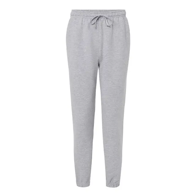 American Apparel Unisex ReFlex Fleece Sweatpants Heather Grey Front