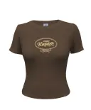 Kappa Kappa Gamma Rope Border Hand Drawn Lettering Rush Shirt