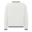 Fresh Prints Varsity Crewneck Ash Grey Back