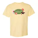 Alpha Phi Floral Stamp with Trencher Graduation Shirt 2