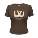 Cherry Patterned Horseshoe Big Little Reveal Shirt Design for Alpha Chi Omega