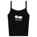 Chi Omega White Carnation and Script Spring Retreat Tank 2