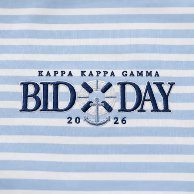 Kappa Kappa Gamma Nautical Life Preserver Bid Day Sweater