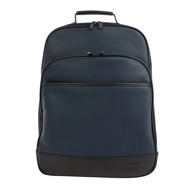Bugatti Gin & Twill Backpack ks9240 Navy Front