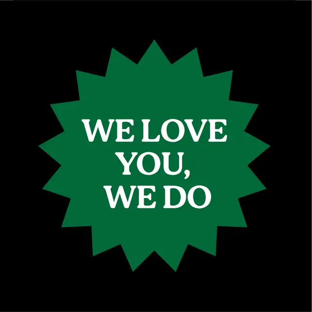 Green Starburst Text PR Tank