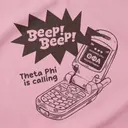 Theta Phi Retro Phone Illustration Rush Tank