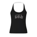 Alpha Gamma Delta Zebra Print Lettering Rush Tank 2
