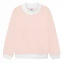 Fresh Prints Denver Heavyweight Color Block Mock Neck Blush white Front