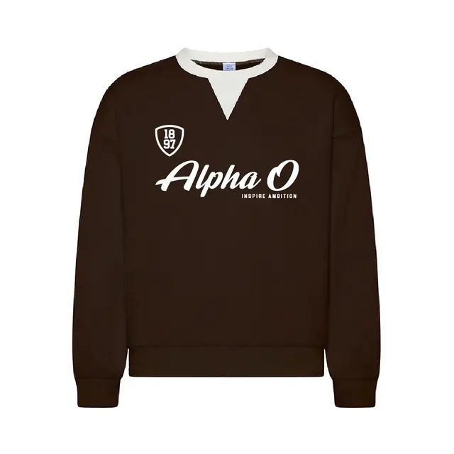 Alpha Omicron Pi Script Logo PR Crewneck 2
