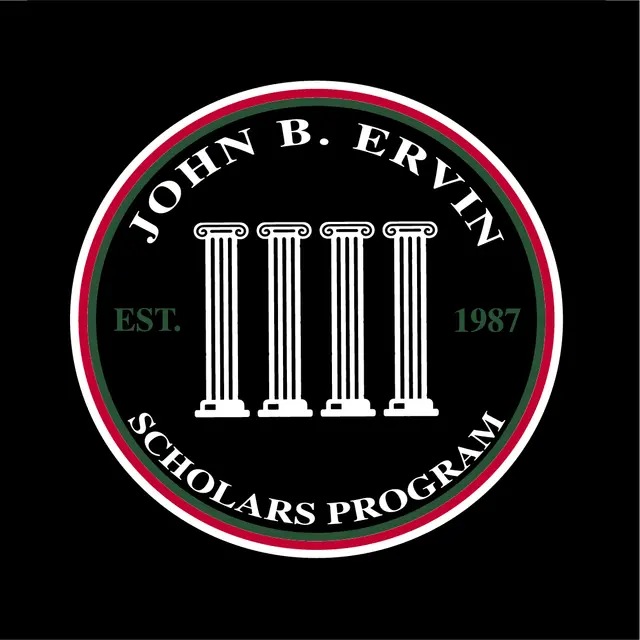 Ervin Scholars Program Column Emblem PR Sweatpants