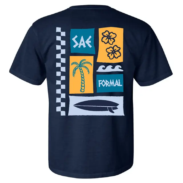 Sigma Alpha Epsilon Tropical Vibe Formal Shirt 2