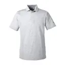 Customizable Puma Golf Men's Icon Heather Polo 596801 BRIGHT WHITE Front