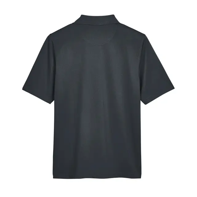 Harriton Men's Advantage Snag Protection Plus Polo m348 Dark Charcoal Back