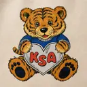 Korean Student Association Cute Bear Illustration PR Crewneck