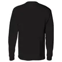 Customizable Hanes Authentic Long Sleeve Pocket T-Shirt 5596 Black Back