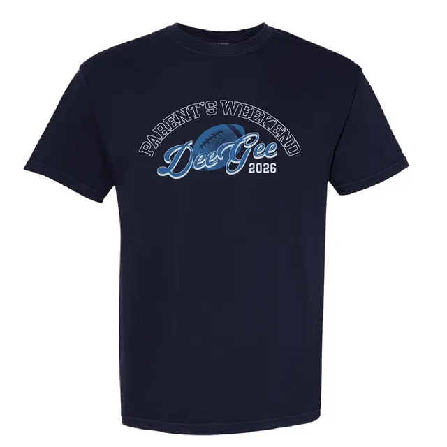 Delta Gamma Football Graphic Parent's Weekend Shirt 2
