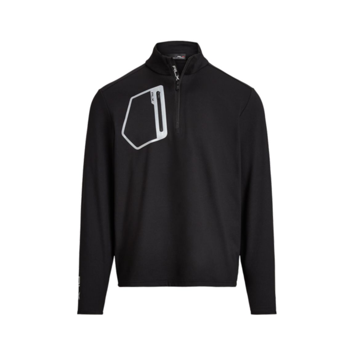 Polo Ralph Lauren Brushed Back Tech Jersey ¼ Zip With Reflective