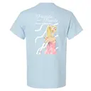 Phi Mu Flowing Script and Pearl Illustration Formal Shirt 2