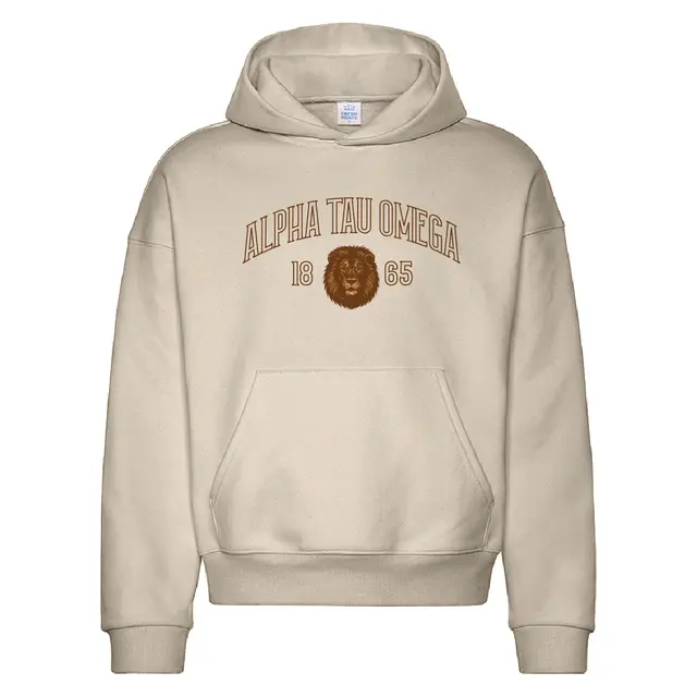 Alpha Tau Omega Lion Emblem PR Hoodie 2