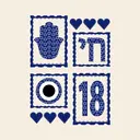 Eve Starry Hamsa and Eye PR Hoodie